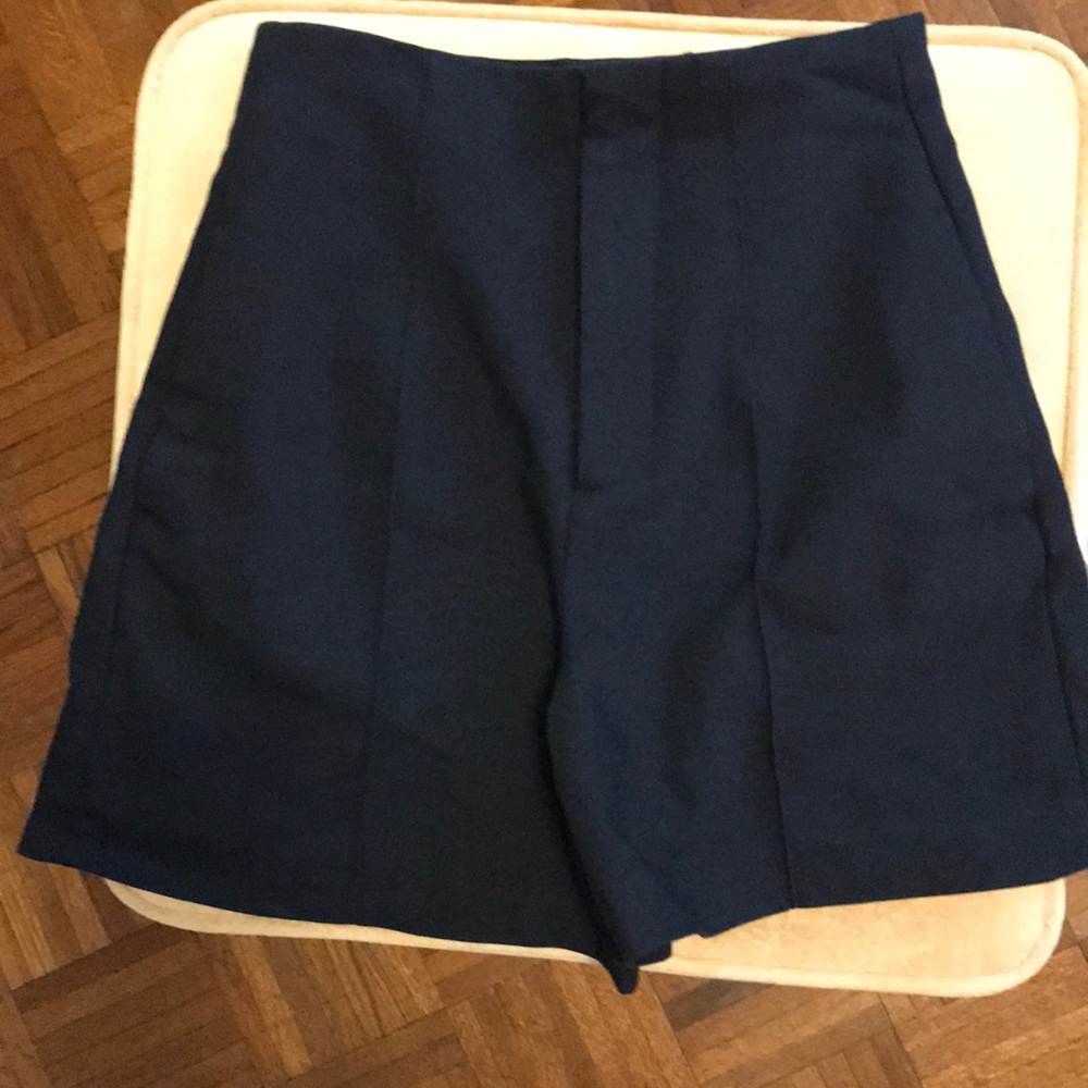 ZARA FRONT SEAM SHORTS SZ XS
